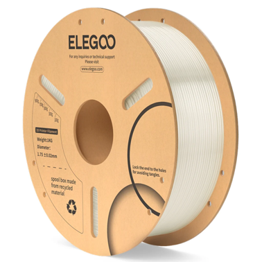 Elegoo PLA Translucent 1,75 mm / 1000 g Paper Spool