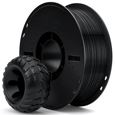 Elegoo TPU Black 1,75 mm / 1000 g Paper Spool